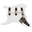 EMG DG20 David Gilmour Prewired Pickguard SA Ivory Pickup Set, 3-Ply White Pearloid