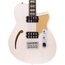 Reverend Dub King Bass Guitar, Rosewood Fingerboard, Trans White