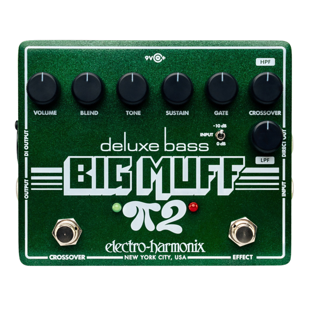 Electro-Harmonix Deluxe Bass Big Muff Pi 2 Fuzz Effect Pedal