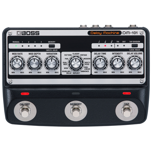 delay pedal with midi Boss DM-101 Delay Machine Analog Effect Pedal