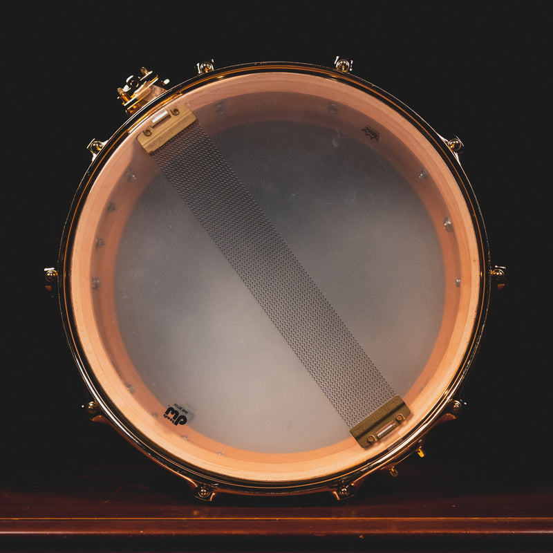 2002 DW Drums Collector's Series Hawaiian Koa Veneer Over Maple 6.5”x14” Snare Drum - Used