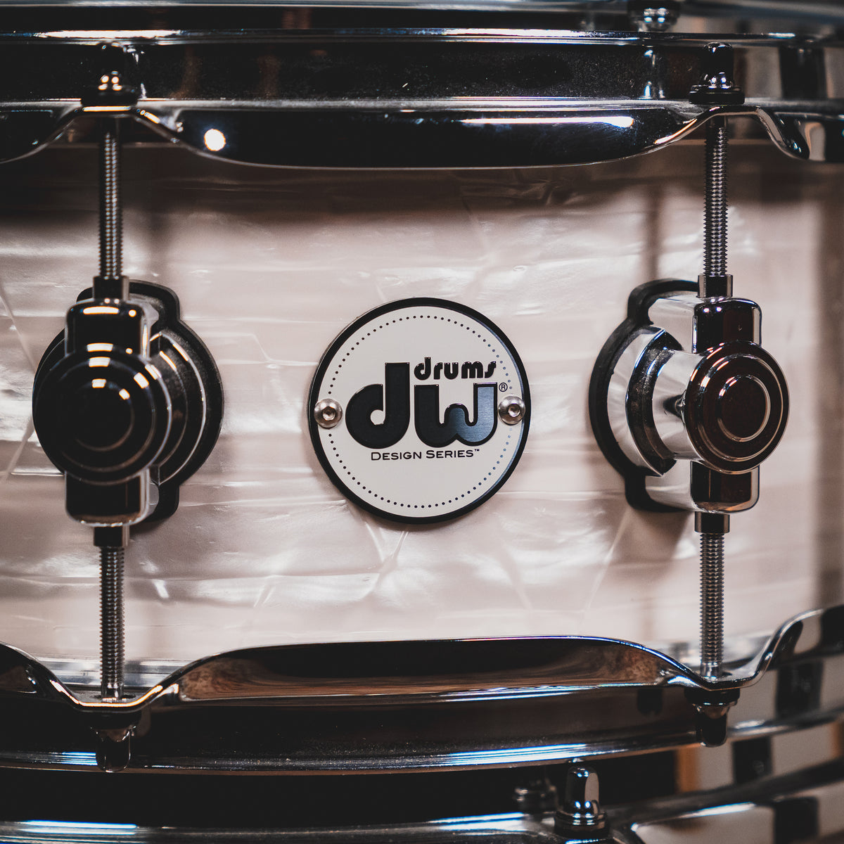 2011 DW Drums Design Series Frequent Flyer Kit, White Onyx w/ Snare - Used
