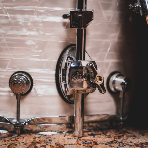 2011 DW Drums Design Series Frequent Flyer Kit, White Onyx w/ Snare - Used