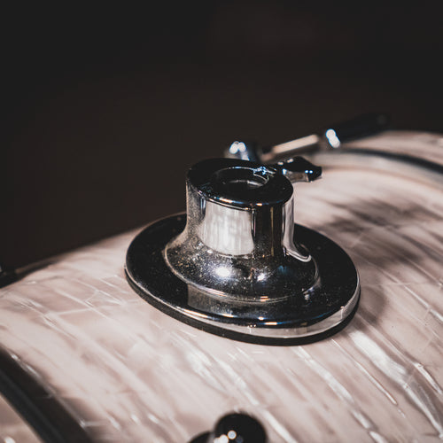 2011 DW Drums Design Series Frequent Flyer Kit, White Onyx w/ Snare - Used