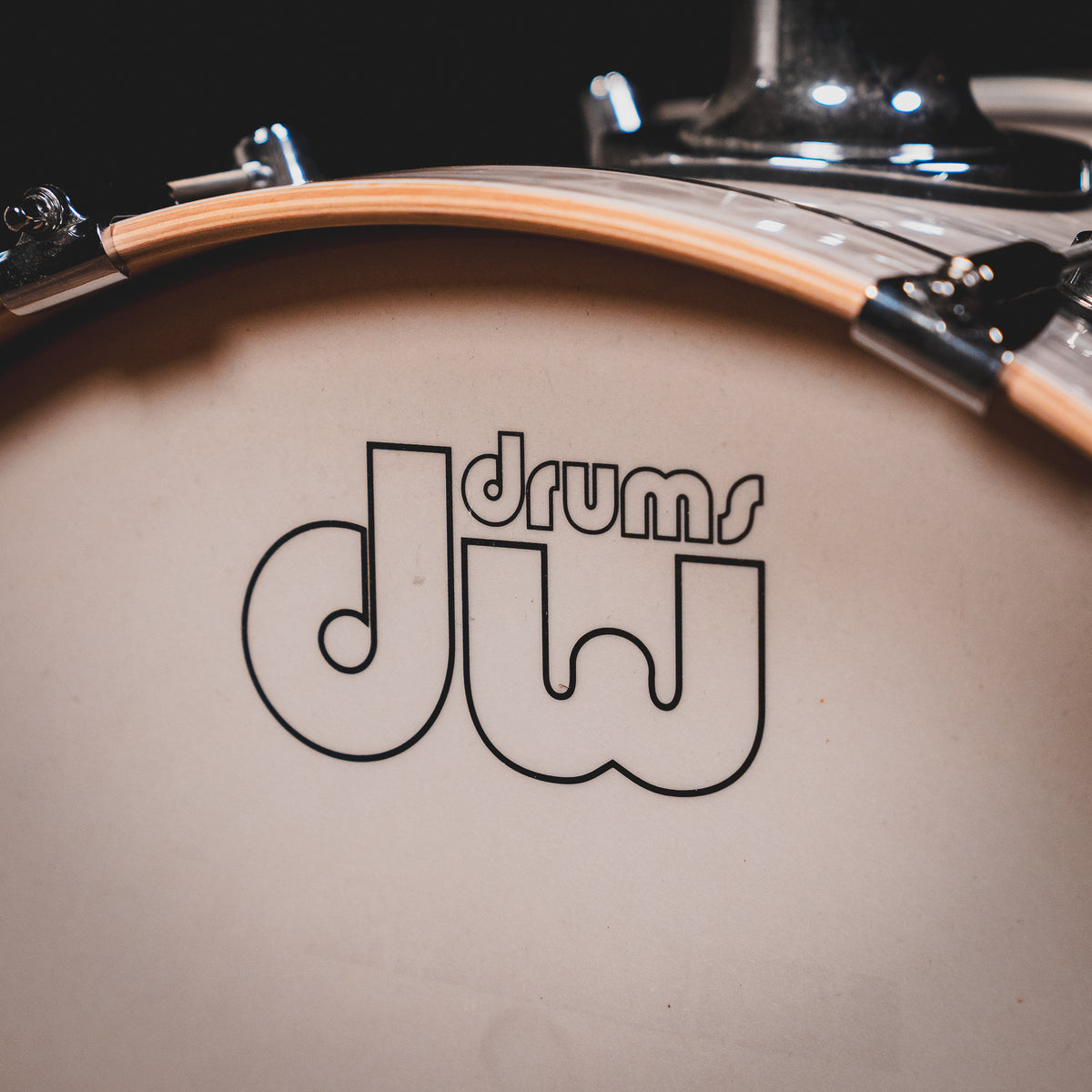 2011 DW Drums Design Series Frequent Flyer Kit, White Onyx w/ Snare - Used