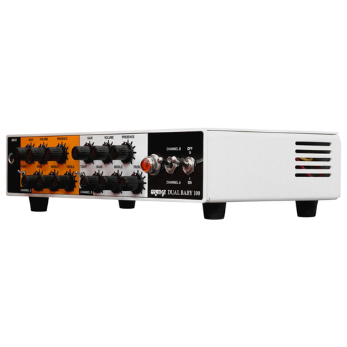 Orange Dual Baby 100 Watt Twin Channel Solid State Guitar Amplifier Head