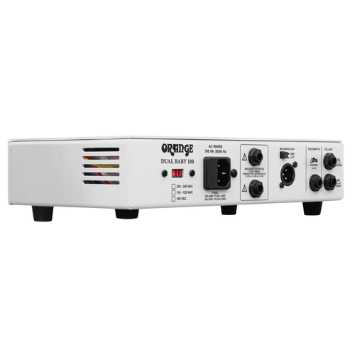 Orange Dual Baby 100 Watt Twin Channel Solid State Guitar Amplifier Head