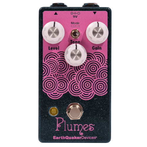 EarthQuaker Devices Plumes Small Signal Shredder Overdrive Pedal, Blue EarthQuaker Devices Plumes Small Signal Shredder Overdrive Pedal, Blue