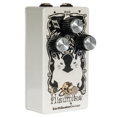 EarthQuaker Devices Hizumitas Fuzz Sustainar Pedal, Russo Music Exclusive Pearl White/Black