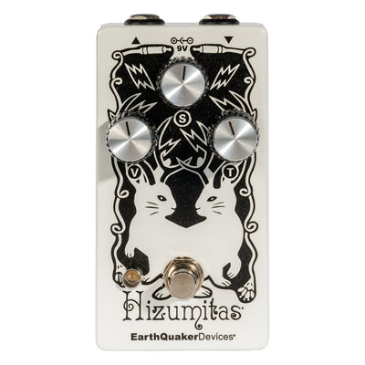 EarthQuaker Devices Hizumitas Fuzz Sustainar Pedal, Russo Music Exclusive Pearl White/Black