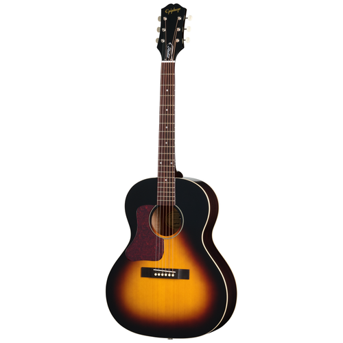 Epiphone Blues King Studio Left-Handed Acoustic-Electric Guitar, Dark Burst