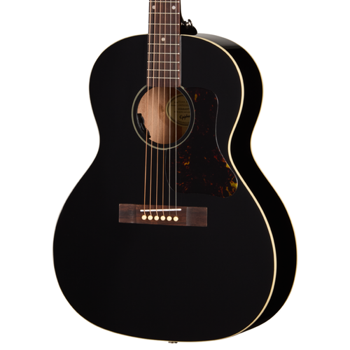 Epiphone Blues King Studio Acoustic-Electric Guitar, Ebony