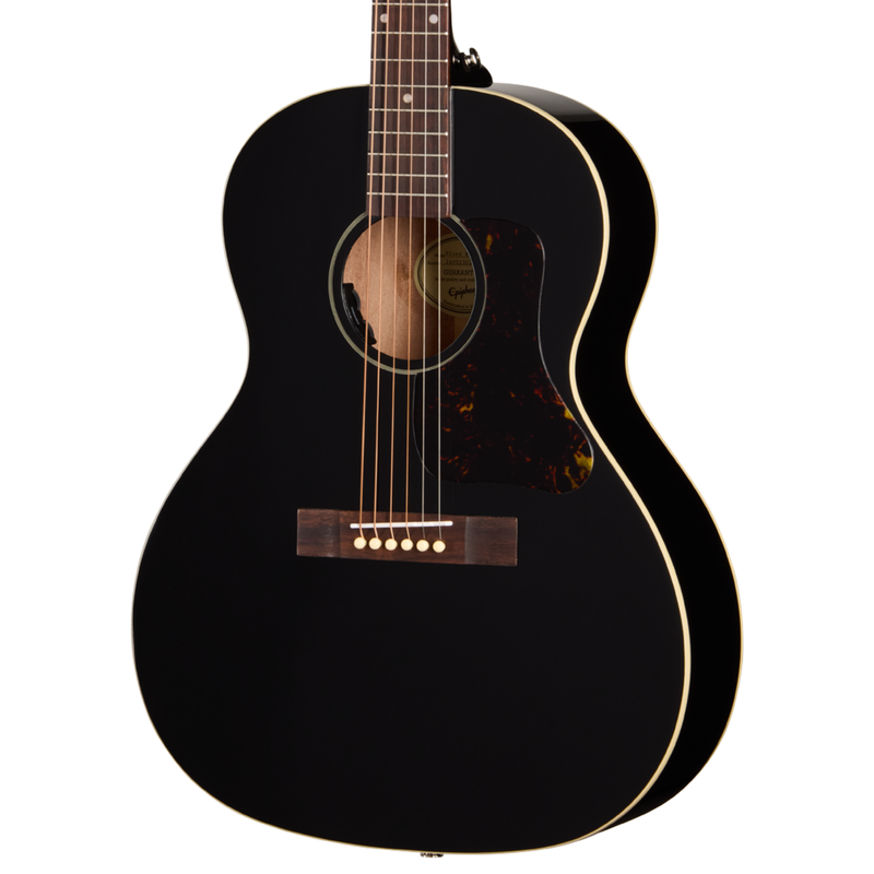 Epiphone Blues King Studio Acoustic-Electric Guitar, Ebony