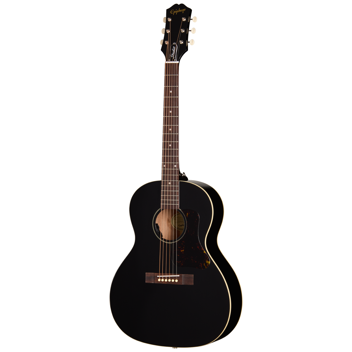 Epiphone Blues King Studio Acoustic-Electric Guitar, Ebony