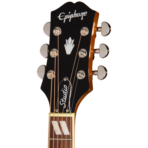 Epiphone Hummingbird Studio Acoustic-Electric Guitar, Antique Natural
