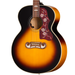 Epiphone J-200 Studio Acoustic-Electric Guitar, Vintage Sunburst