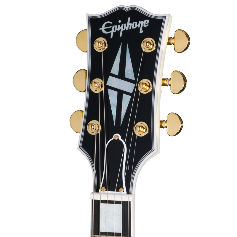 Epiphone '59 ES-355 Electric Guitar, Classic White w/Hard Case