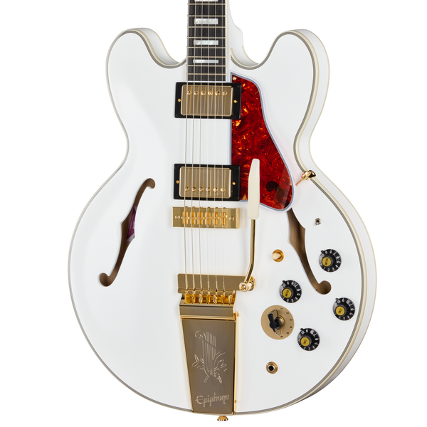 Epiphone Alex Lifeson 1976 ES-355 Electric Guitar, Alpine White
