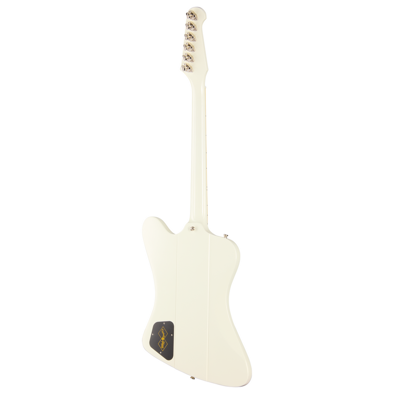 Epiphone 1963 Firebird V w/ Maestro Vibrola Reissue Electric Guitar, Polaris White