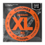 D'Addario XL Chromes Flatwound Electric Guitar Strings, 10-48, Extra Light, Plain Third