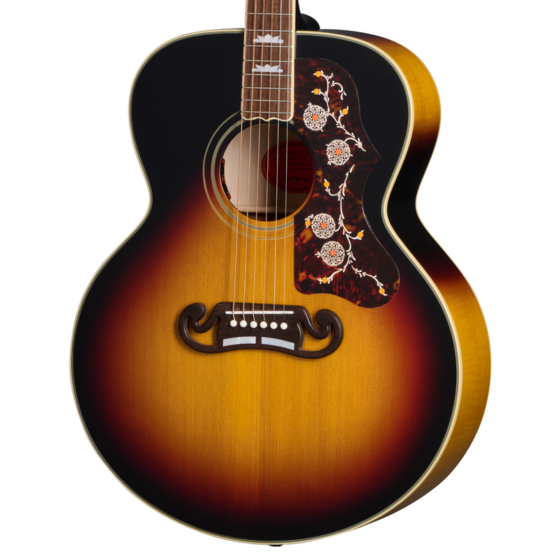 Epiphone '57 SJ-200 Acoustic-Electric Guitar, Vintage Sunburst, w/Hard Case