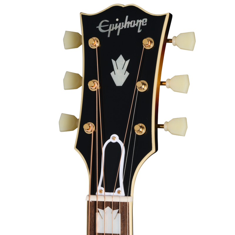 Epiphone '57 SJ-200 Acoustic-Electric Guitar, Vintage Sunburst, w/Hard Case