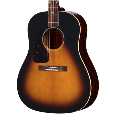 Epiphone 1942 Banner J-45 Reissue Left-Handed Acoustic-Electric Guitar, Vintage Sunburst
