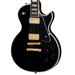 Epiphone Les Paul Custom Electric Guitar, Ebony, w/Hard Case