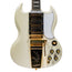 Epiphone '63 Les Paul SG Custom Electric Guitar w/Maestro Vibrola, Classic White
