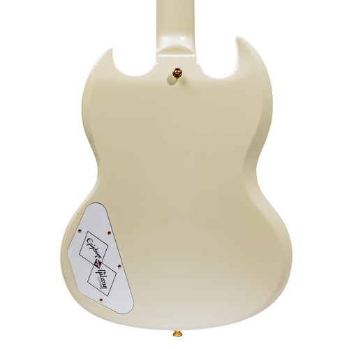 Epiphone '63 Les Paul SG Custom Electric Guitar w/Maestro Vibrola, Classic White