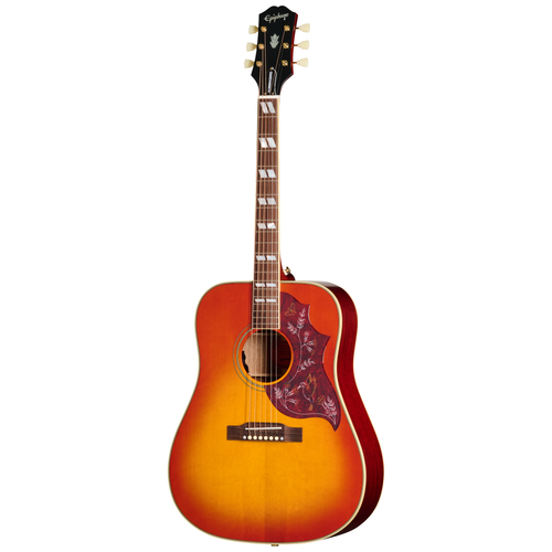 Epiphone Hummingbird Standard Acoustic-Electric Guitar, Rosewood Fingerboard, Cherry Sunburst