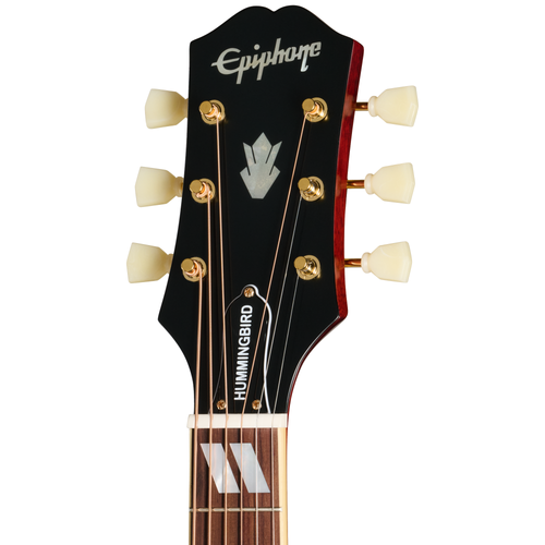 Epiphone Hummingbird Standard Acoustic-Electric Guitar, Rosewood Fingerboard, Cherry Sunburst