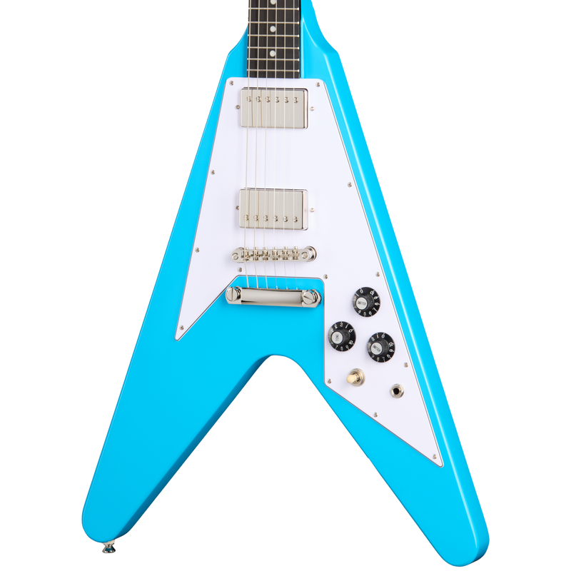 Epiphone Flying V '70s Electric Guitar, Maui Blue