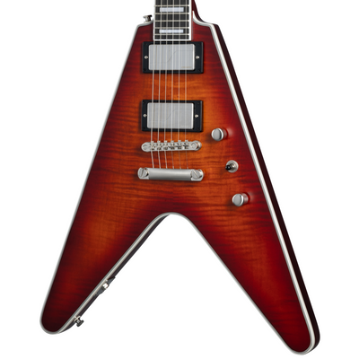 2024 Epiphone Flying V Prophecy Electric Guitar, Aged Bengal Tiger Burst w/Premium Gig Bag