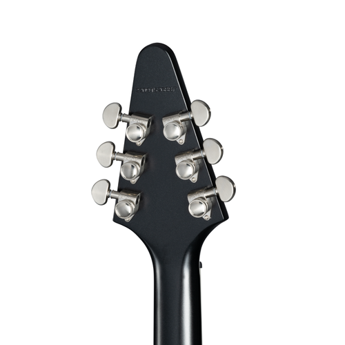 2024 Epiphone Flying V Prophecy Electric Guitar, Aged Jet Black Metall