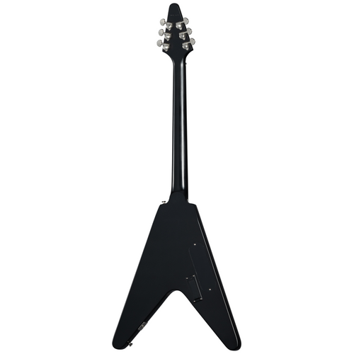 Epiphone Flying V Prophecy Electric Guitar, Aged Jet Black Metallic w/Premium Gig Bag