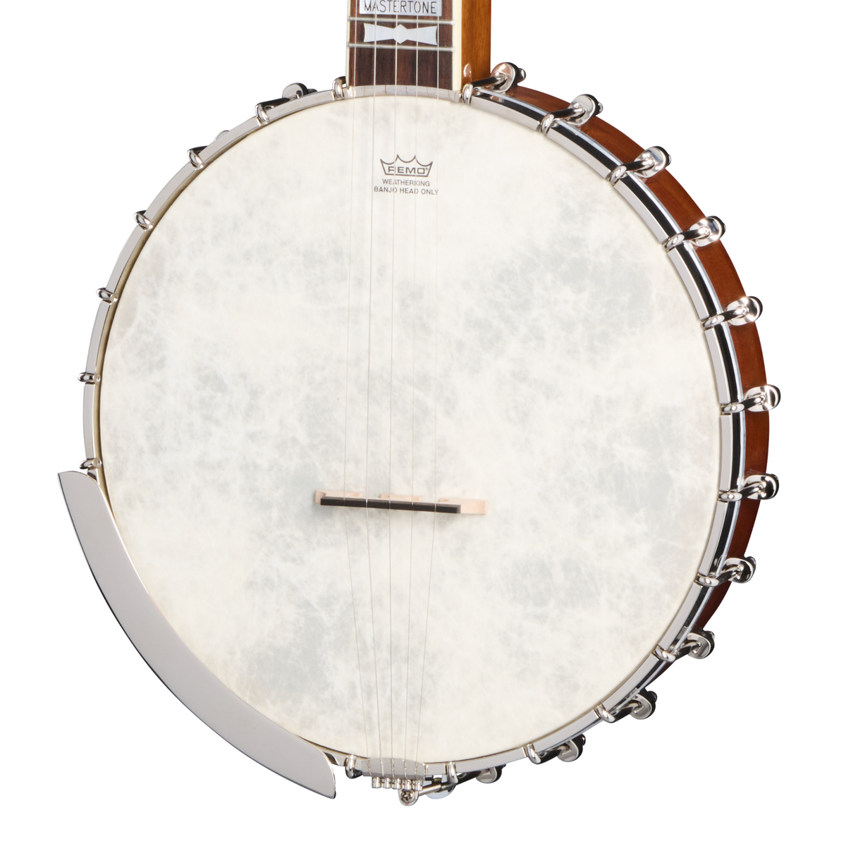 Epiphone Mastertone Bowtie Open Back Banjo w/Premium Gigbag, Natural