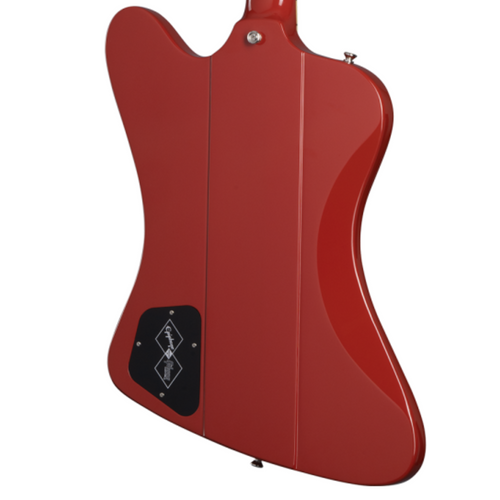 Epiphone '63 Firebird V Electric Guitar, Ember Red w/Hard Case