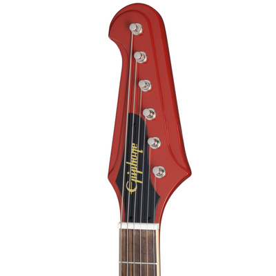 Epiphone '63 Firebird V Electric Guitar, Ember Red w/Hard Case
