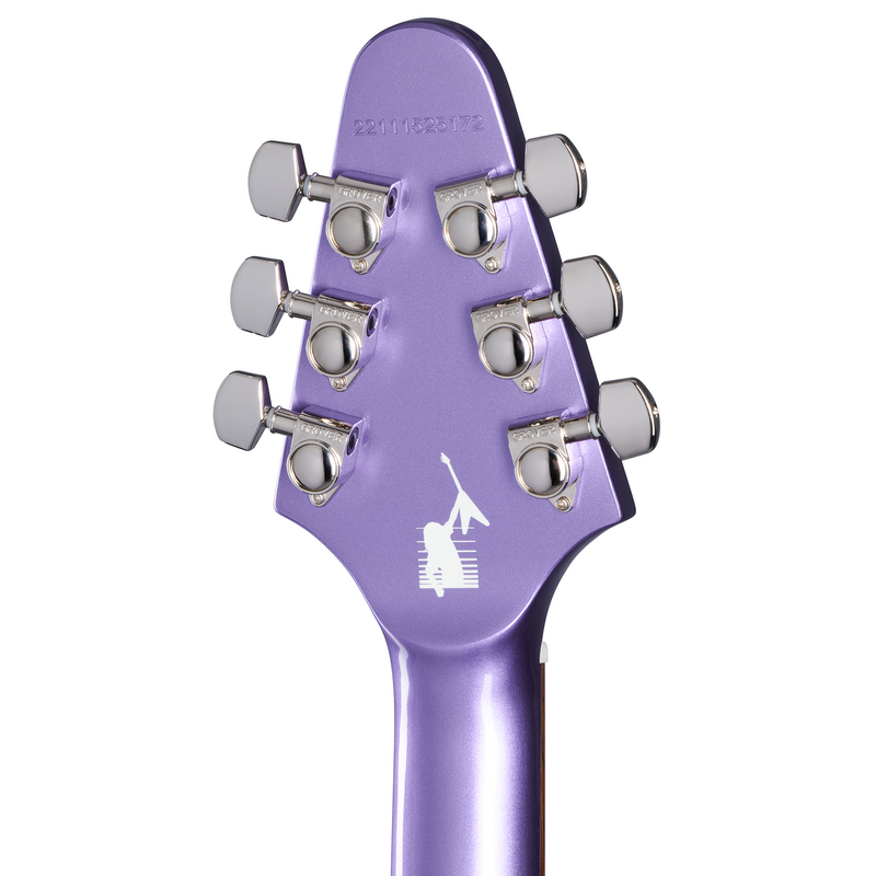 Epiphone Kirk Hammett '79 Flying V Electric Guitar, Purple Metallic, w/ Hard Case