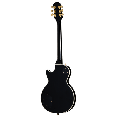 Epiphone Les Paul Custom Electric Guitar, Ebony w/Premium Gig Bag