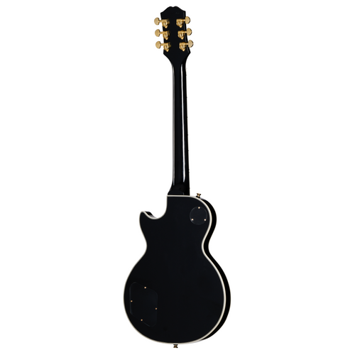 Epiphone Les Paul Custom Electric Guitar, Ebony w/Premium Gig Bag Epiphone Les Paul Custom Electric Guitar, Ebony w/Premium Gig Bag