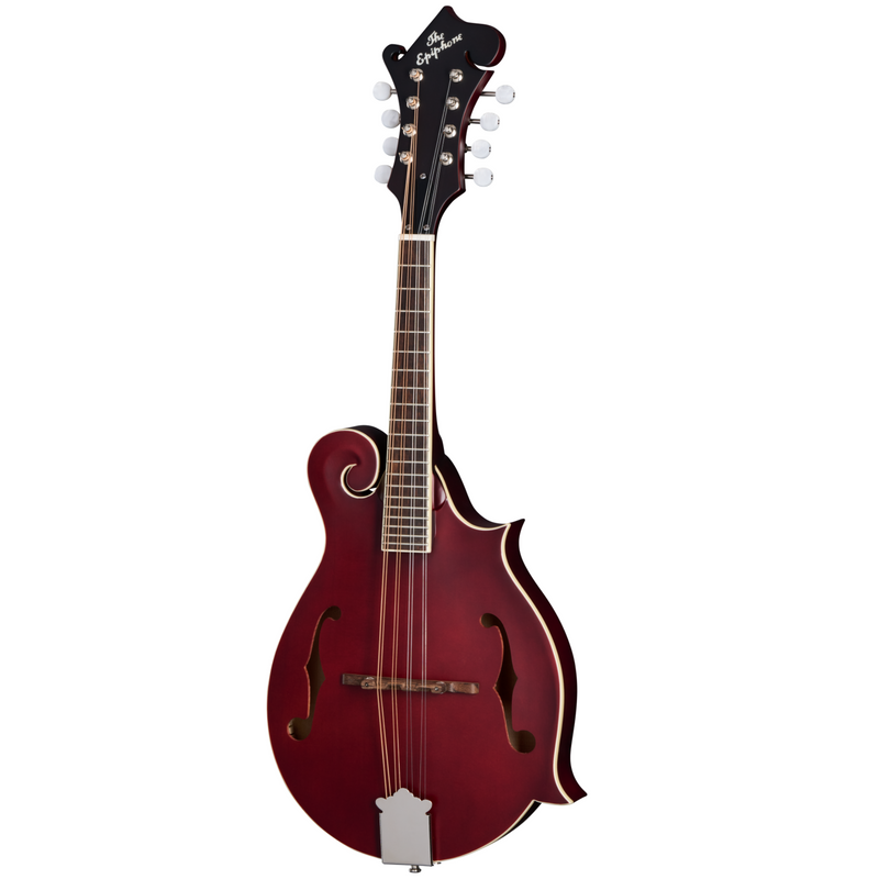 Epiphone F-5 Studio Mandolin w/Premium Gigbag, Wine Red Satin