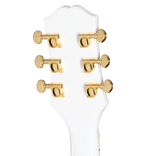 Epiphone SG Custom Electric Guitar, Alpine White w/ Premium Gig Bag