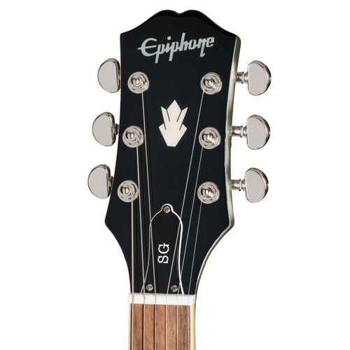 Epiphone SG Standard Electric Guitar, Silver Mist w/ Premium Gig Bag
