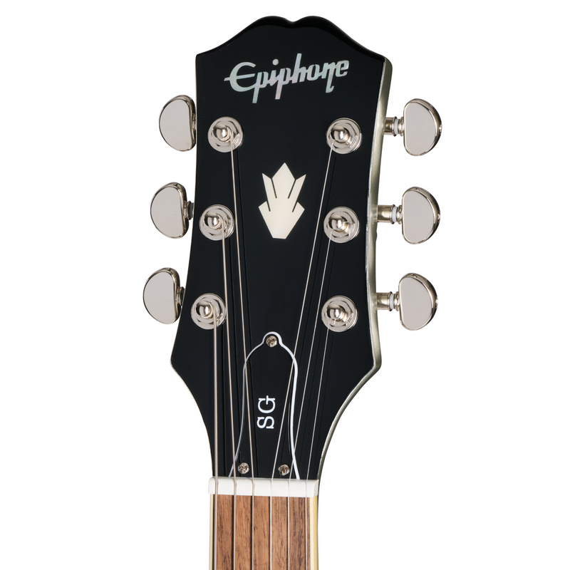 Epiphone SG Standard Electric Guitar, Silver Mist w/ Premium Gig Bag