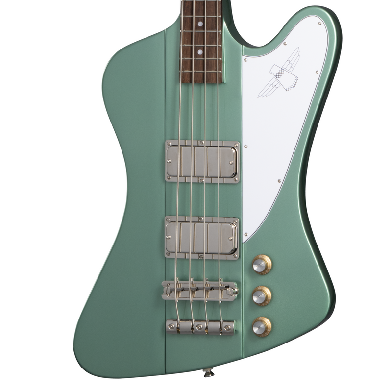 Epiphone Thunderbird '64 Bass Guitar, Inverness Green w/Premium Gig Bag