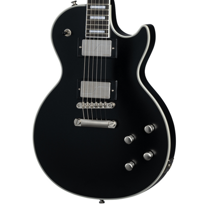 2024 Epiphone Les Paul Prophecy Electric Guitar, Aged Jet Black Metallic w/Premium Gig Bag