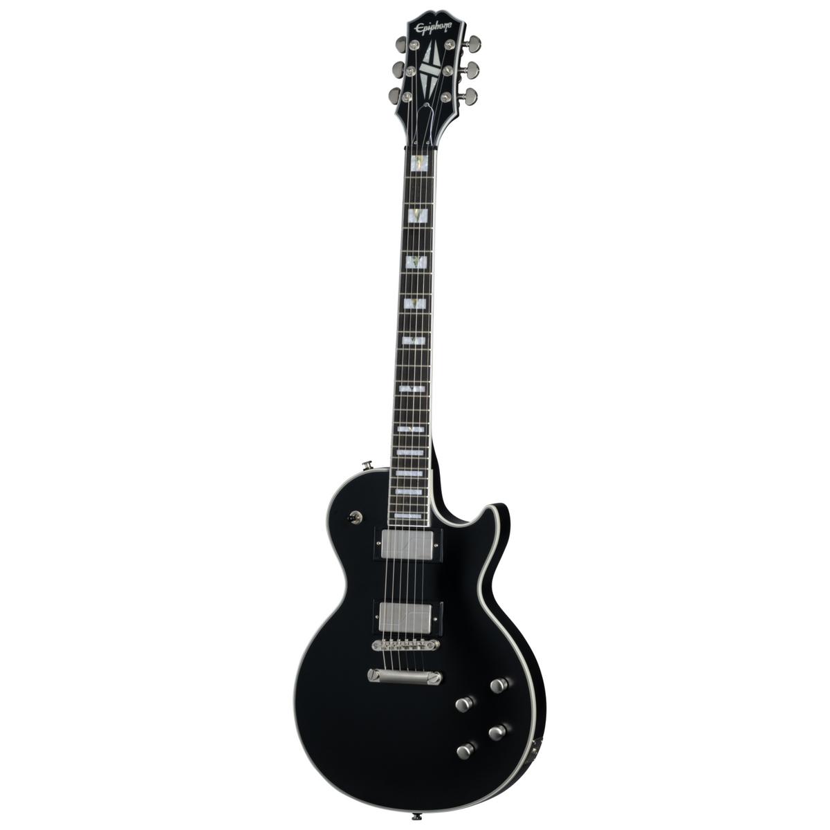2024 Epiphone Les Paul Prophecy Electric Guitar, Aged Jet Black Metallic w/Premium Gig Bag
