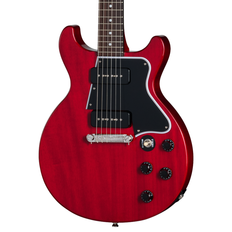 Epiphone Les Paul Special Double Cut Electric Guitar, Cherry Red Epiphone Les Paul Special Double Cut Electric Guitar, Cherry Red